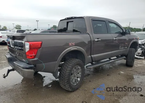 2018 Nissan Titan Sv из США, поврежденный, VIN 1N6AA1E51JN509060